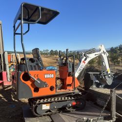 Brand New Mini Excavator , Gas Engine 