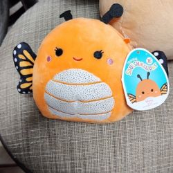 Squishmallows 7" MONY the Monarch Butterfly NWT 