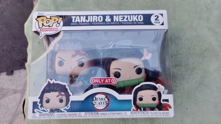 Funko Pop demon slayer target exclusive tanjiro & nezuko