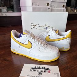 Nike Air Force 1 Low Kobe Bryan Lakers Home