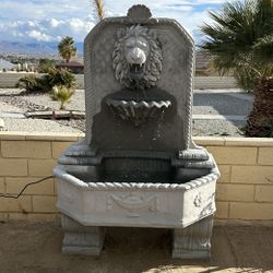 New Water Fountain Made Out Of Cement Perfect Gift 