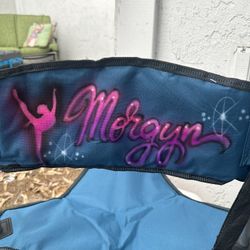Custom Airbrushed Folding Chair 