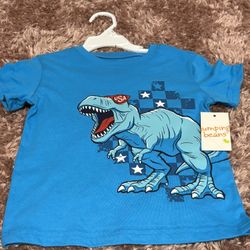 Toddler Boy T-shirt Size 3T Dinosaur
