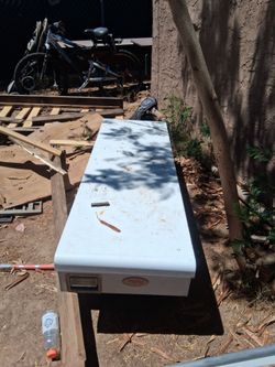 Truck Bed Toolbox White