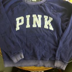 purple victoria’s secret pink sweatshirt 