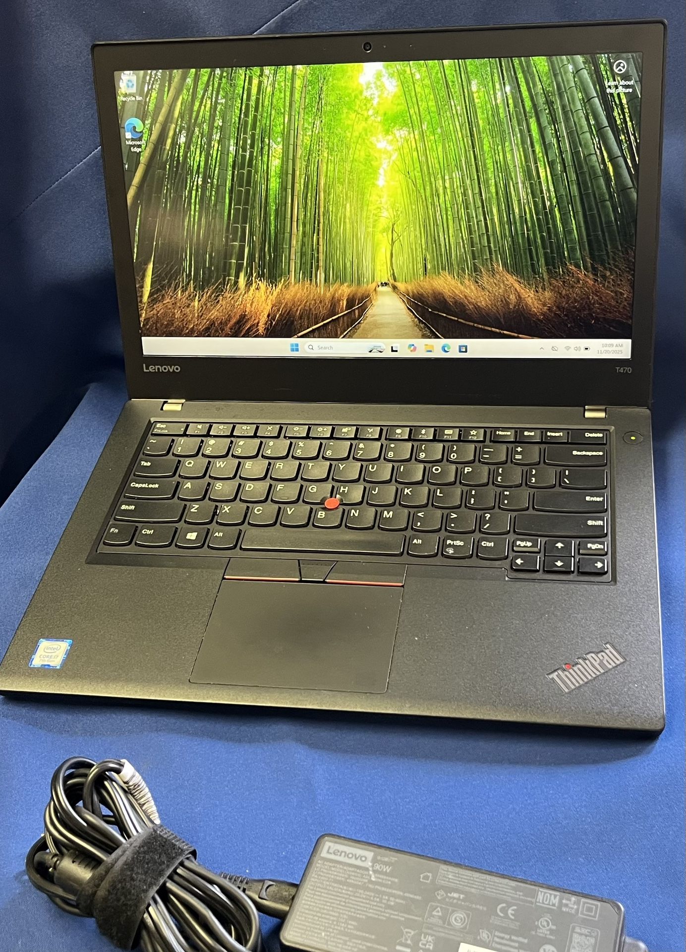 Lenovo ThinkPad T470 Core i7 2.8 GHz - 16 Gb Ram - 256 Gb - Windows 11 Pro