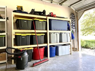 DELIVERY w/ Setup Statewide! New, Handbuilt Storage Shelves / Rack for garage, basement, pole barn, buildings, and business. 
