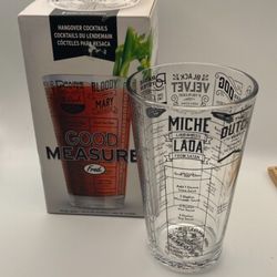 New Good Measure Bar Glass