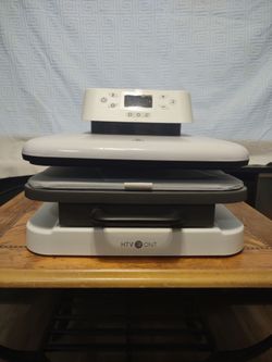 HTVRONT Auto Heat Press + FREE Mini Heat Press + Teflon Sheet