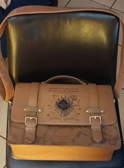 Loungefly Harry Potter Marauter's Map Shoulder Bag