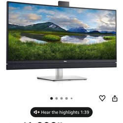 Brand new Dell 34” curved monitor C3422we