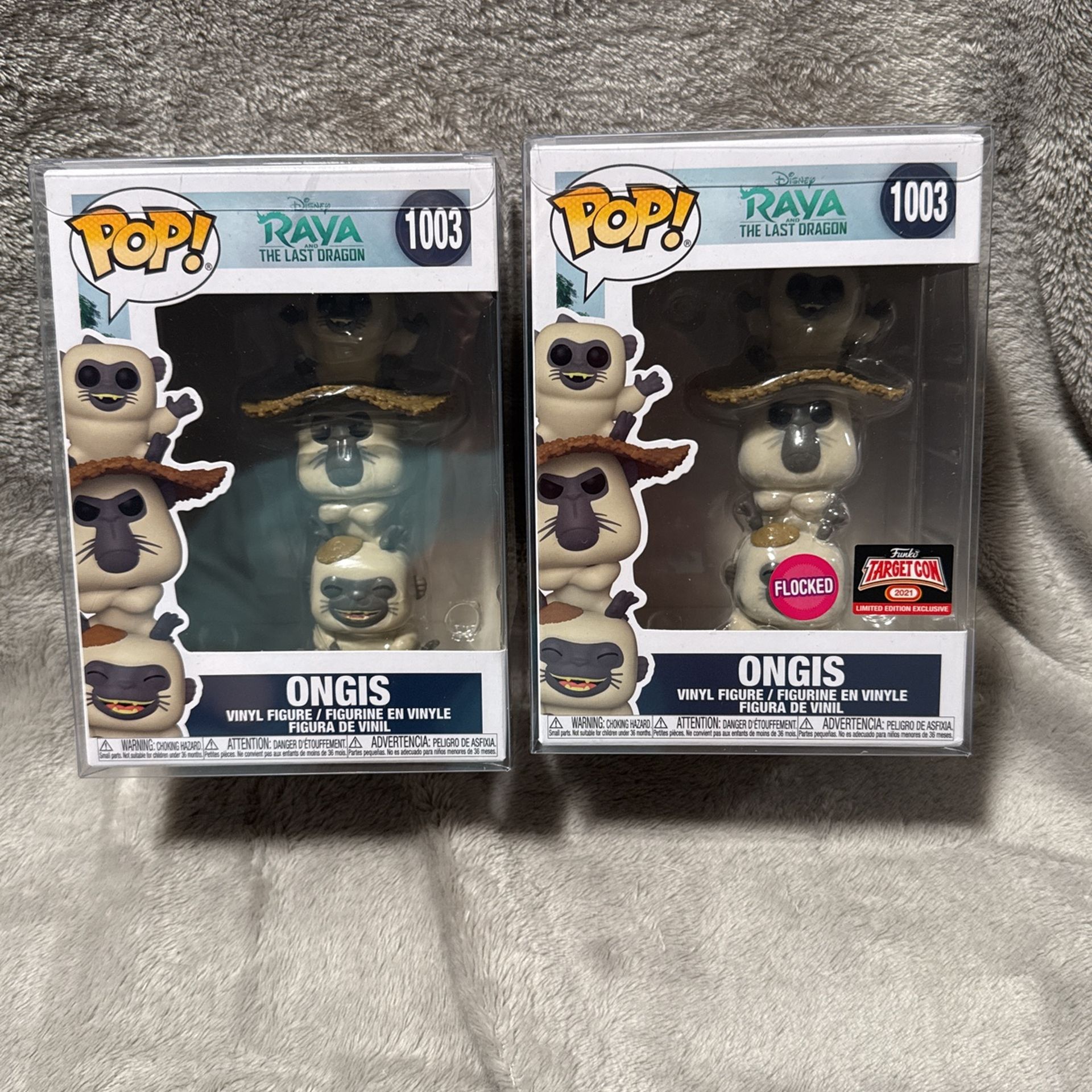 Pair Of Ongis Raya The Last Dragon Funko Pops
