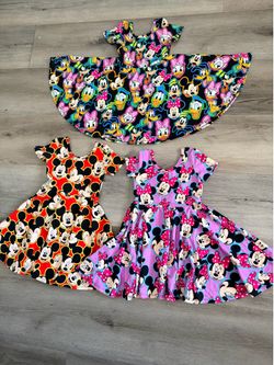 Wild Rich kids peplum dresses size 4