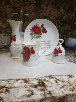 Mother's Day 4 piece China Set