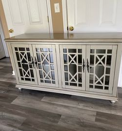 Buffet table or console table and  picture