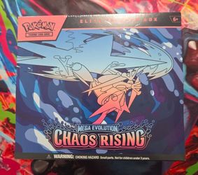 Pokémon TCG: Mega Evolution Chaos Rising Elite Trainer Box