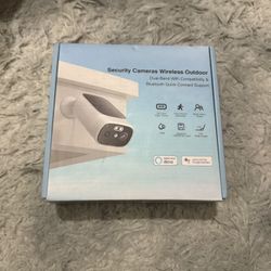 Solar security camera