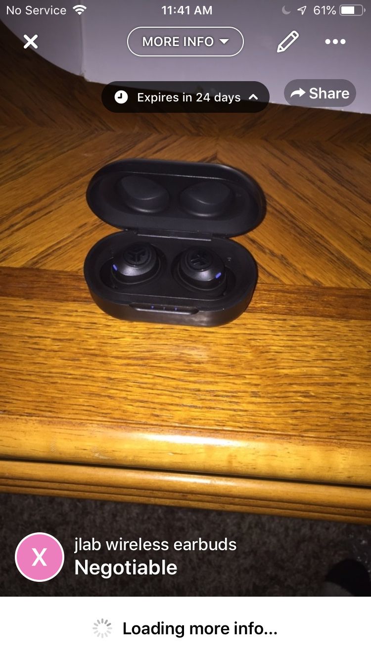 J lab wireless earbuds With rechargeable case