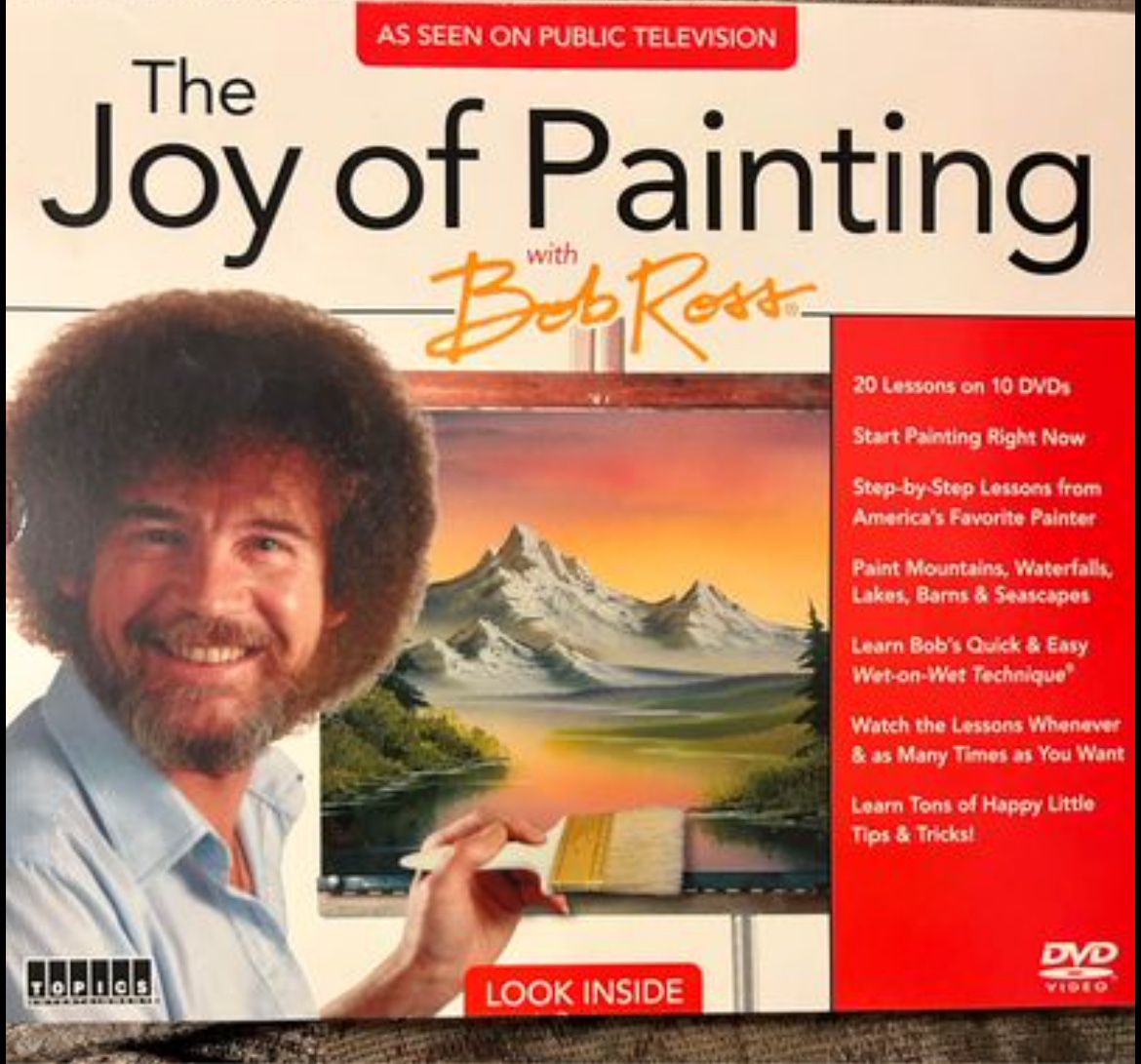 Bob Ross DVD Art Classes