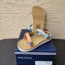 BRAND NEW in BOX..BOYS SIZE 11 M "NAUTICA" SANDALS with ADJUSTABLE STRAPS...retails $29...Selling $14