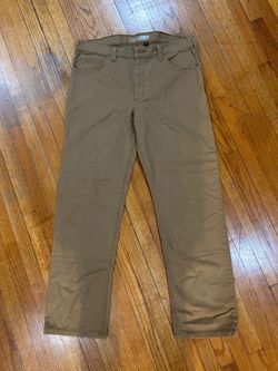 Carhartt Mens Relaxed Fit Straight Canvas Work Pants Tan BN2517-M  36x32 (r20)