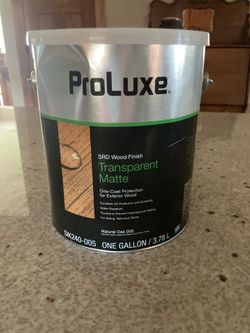 NEW, Proluxe SRD Wood Finish