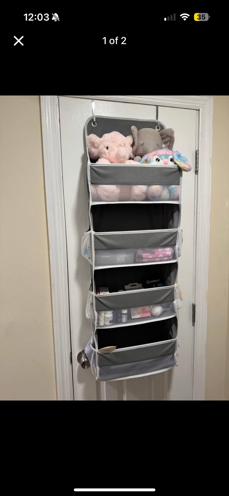 Baby Closet Shelf
