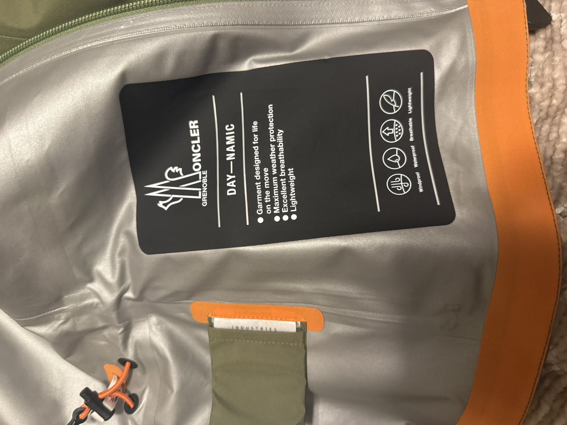 Women’s Moncler Rain Jacket Size Xsmall