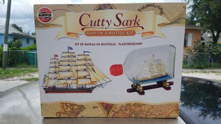 Vintage AIRFIX Cutty Sark Ship In a Bottle Kit