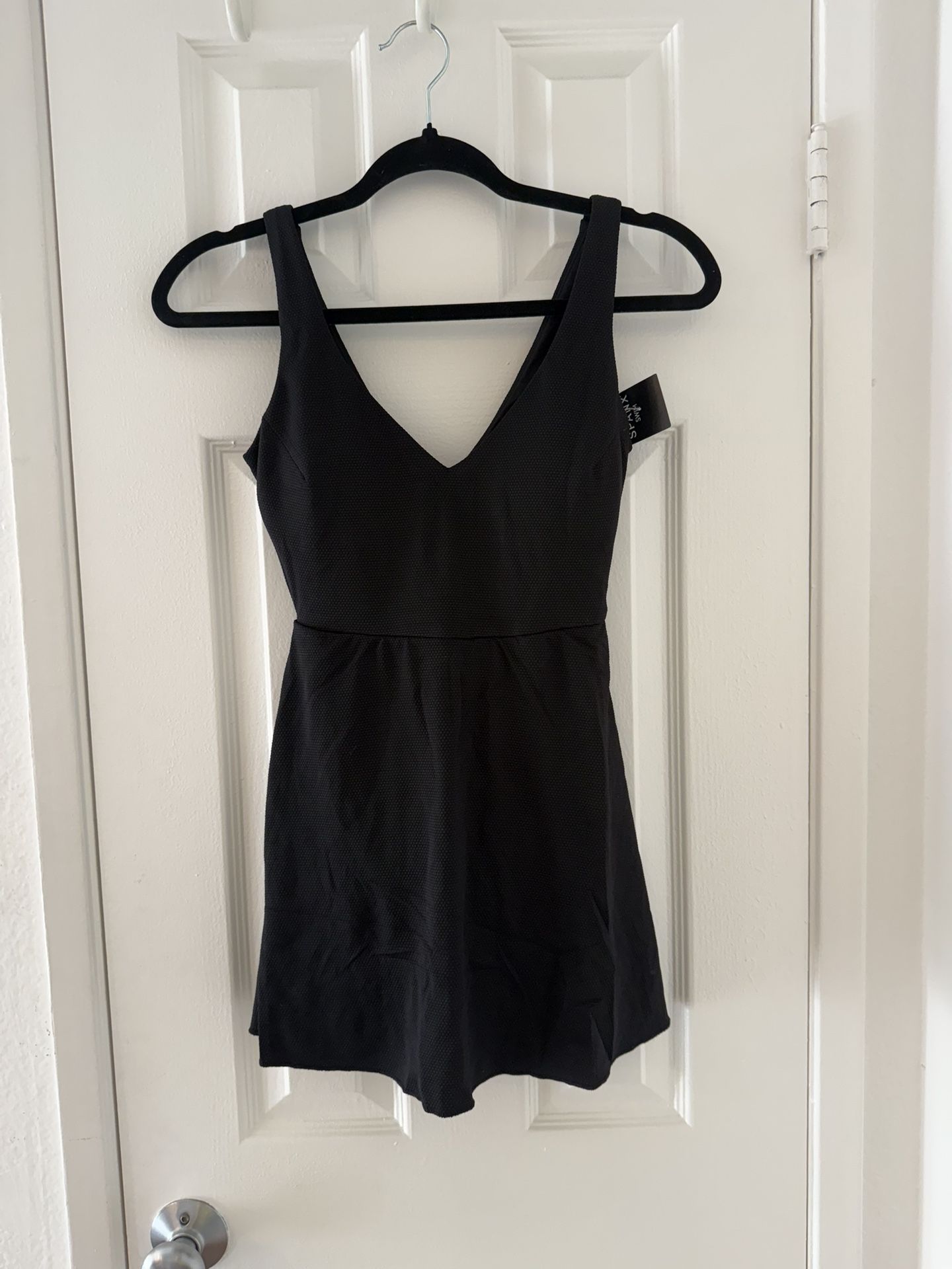 Spanx Piqué Swim Suit, Very Black, XS, NWT!! Current Season, MSRP $198!