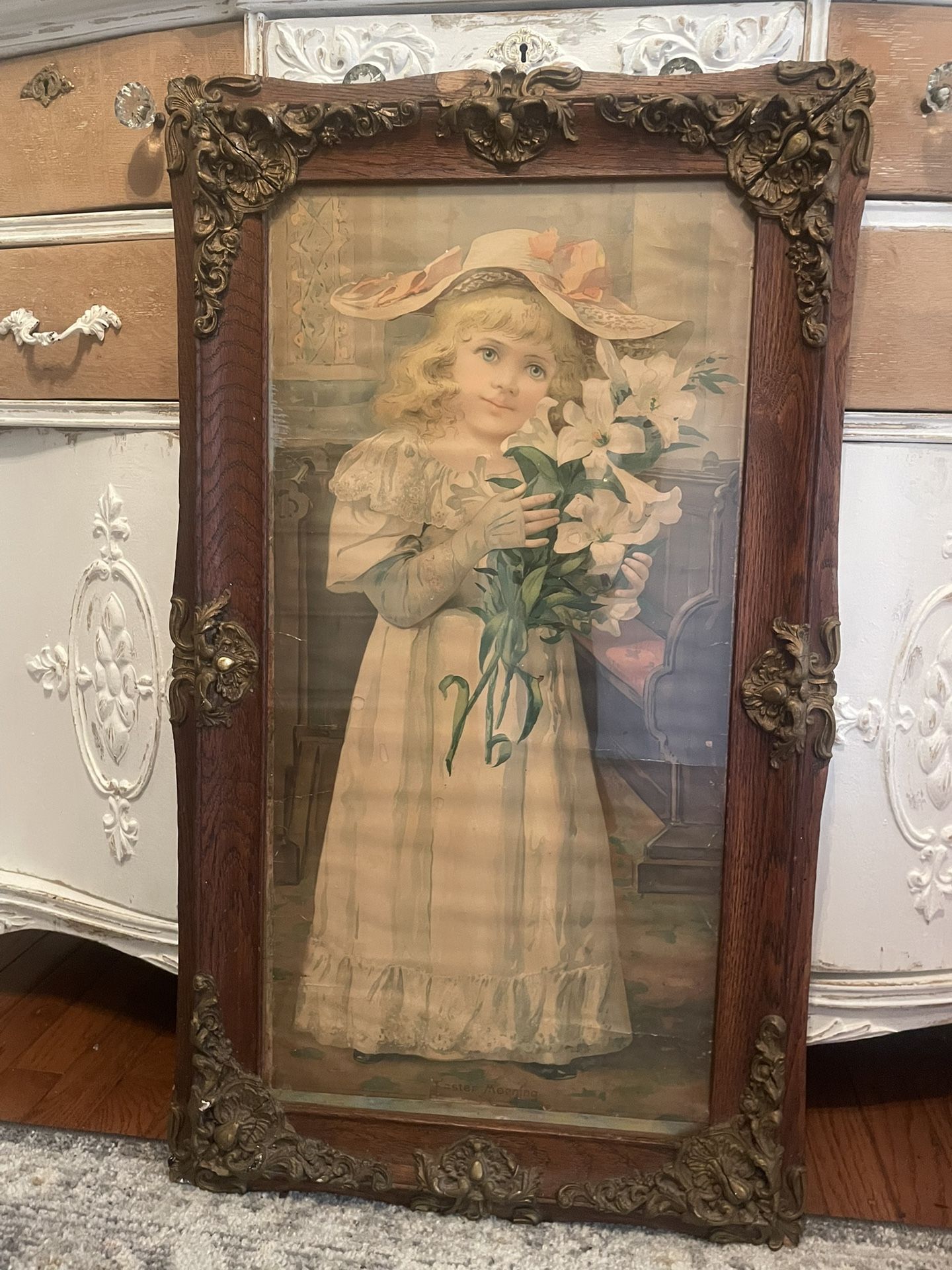 Antique Framed Picture