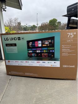 75 inch LG 4K Smart TV