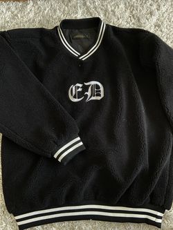 Fuzzy Black STREETWEAR Hype Pullover