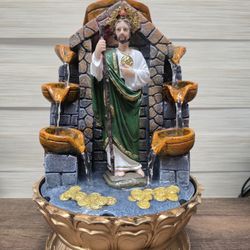 Christian-Themed Waterfall Decor-Water Fountain 