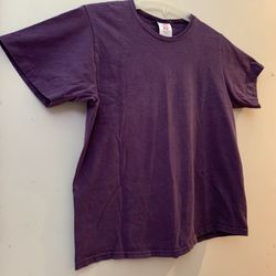 C-127 Hanes Her Way T-shirt, Purple  Size Medium  $2