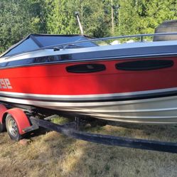Water Ready, Trailer And 22ft Boat "WHY KNOT"