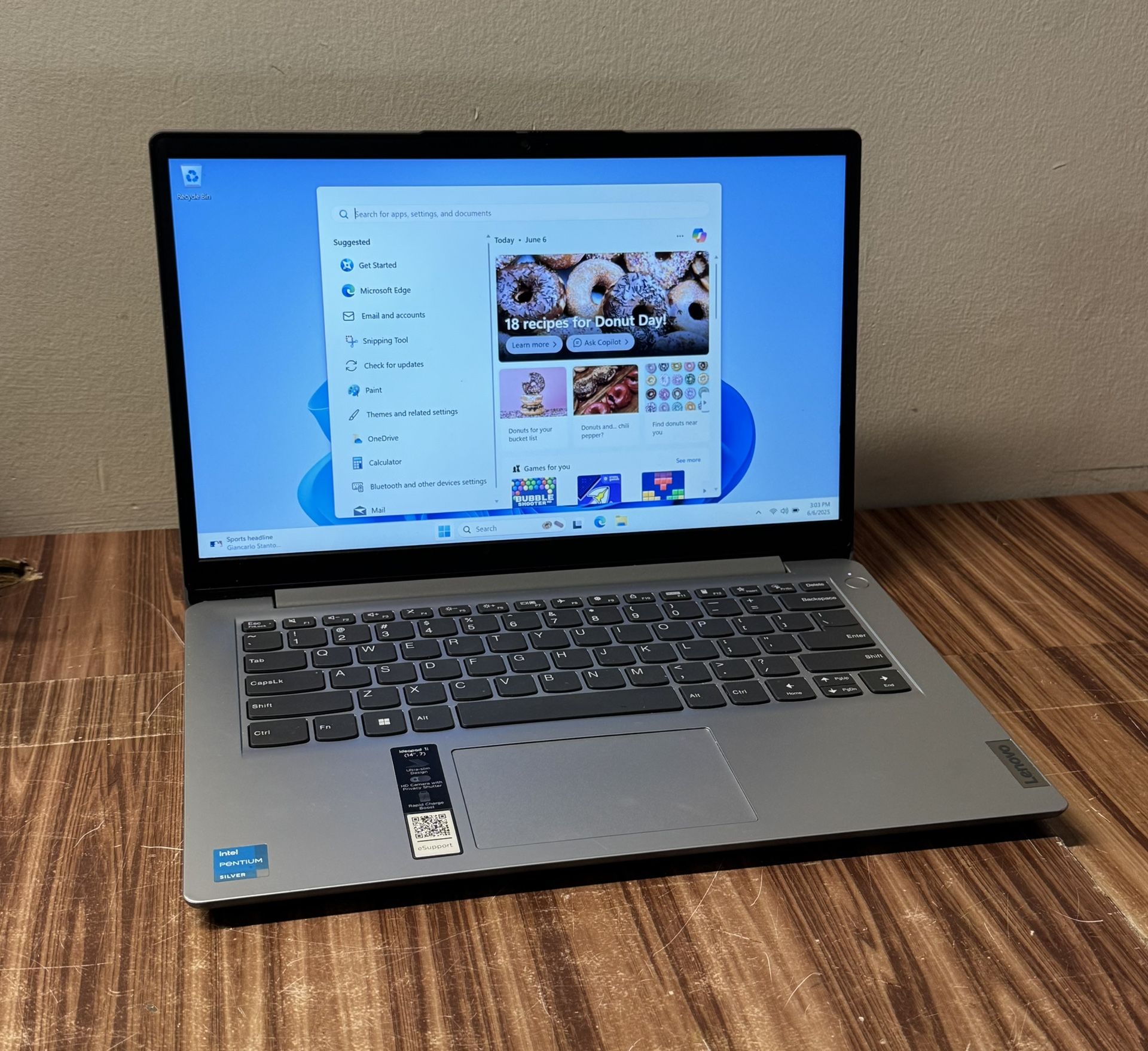 Lenovo IdeaPad 1 14IJL7 ‘14 laptop