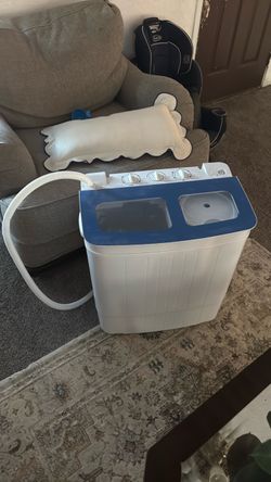 portable twin tub washing machine