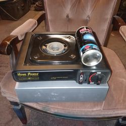 Camp Stove With Butane Brand New