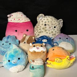 Lot Of 10 Squish mellows 