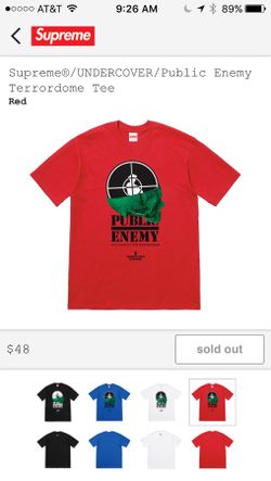 SUPREME UNDERCOVER TERRORDOME TEE