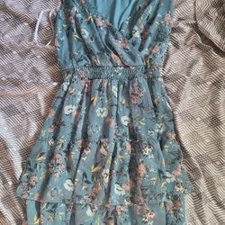 Air Force Blue Spring Dress
