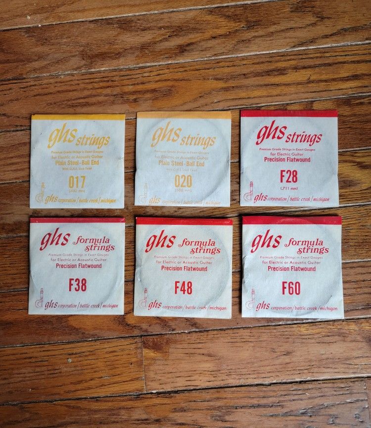 Ghs Guitar Strings Precision Flatwound