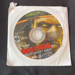 Land Of Dead Road To Fiddlers Green Xbox Disc Only $30