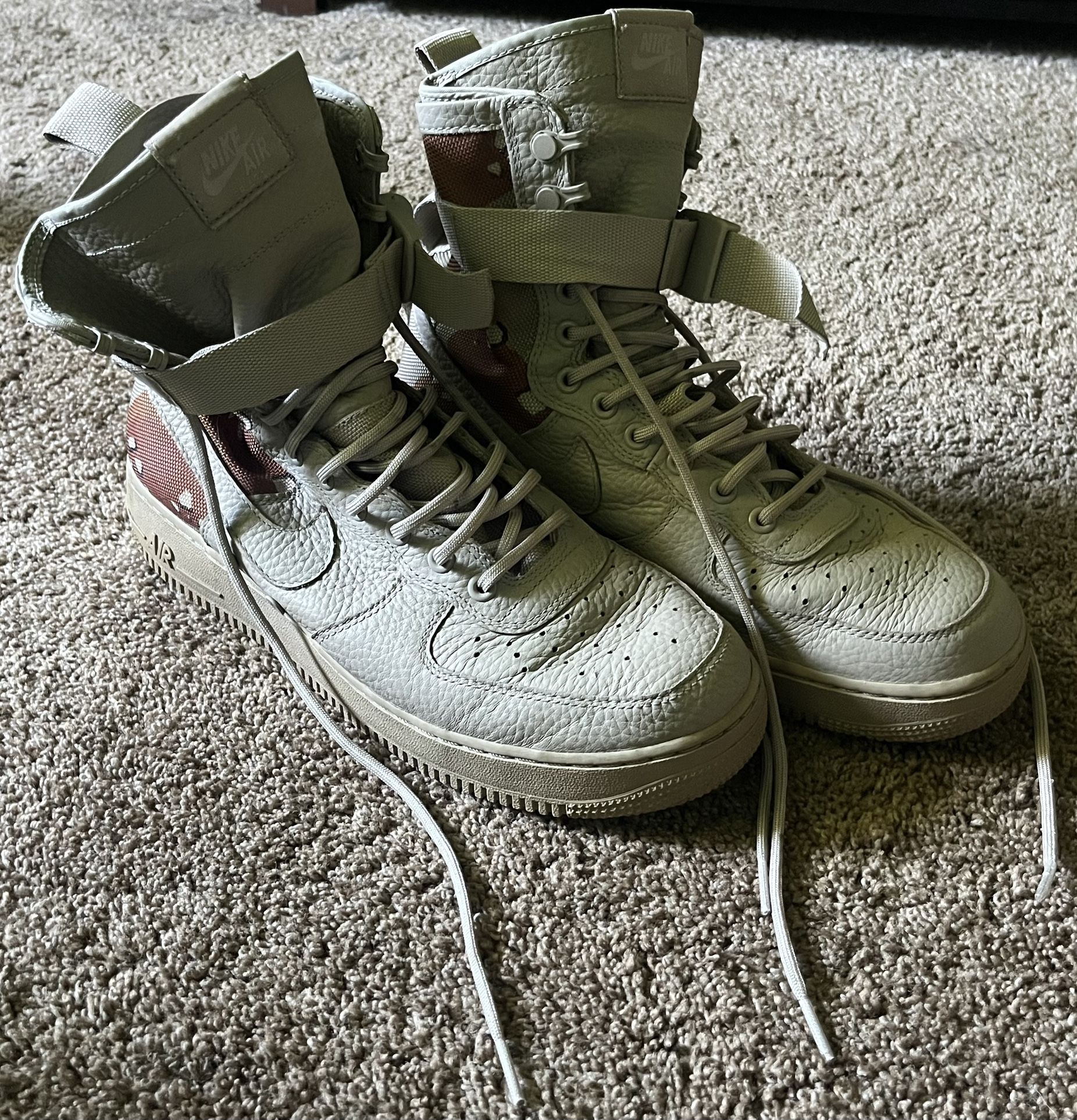 Nike AF1 Desert Camo Size 10