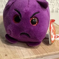 TY - Devil - Purple - Teeny TYs - With Tags - 2017 Retired (A5) 