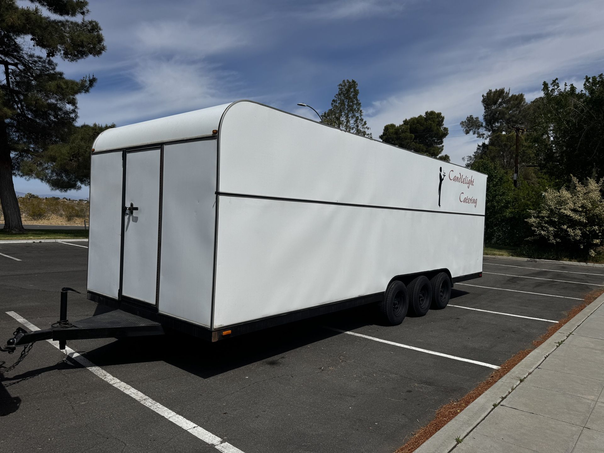 24ft Enclosed Car Hauler Trailer
