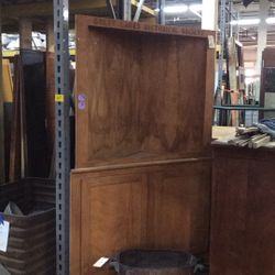 Set Of Great Lakes Historical Society Stacked Cabinets