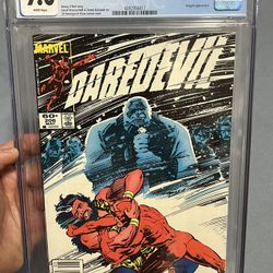 Daredevil #206 Marvel Comics, 5/84 1983 CGC 9.0 White Pages 