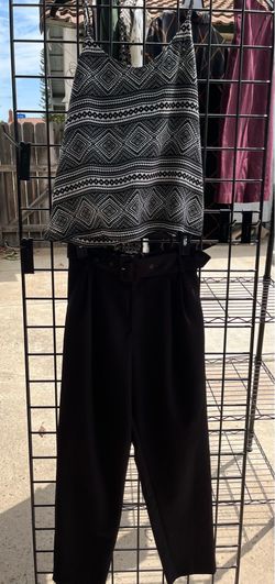 Jr’s dress pants and top set  $5